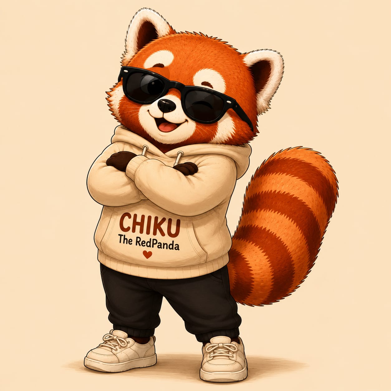 Chiku The Red Panda